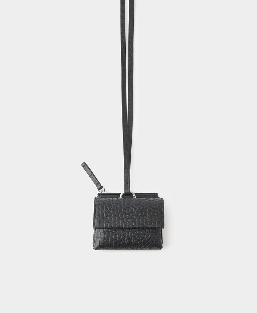 Мини-портмоне на длинном шнуре. Вид 1